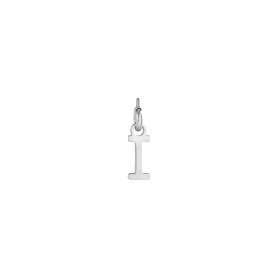 STEEL LETTER CHARM