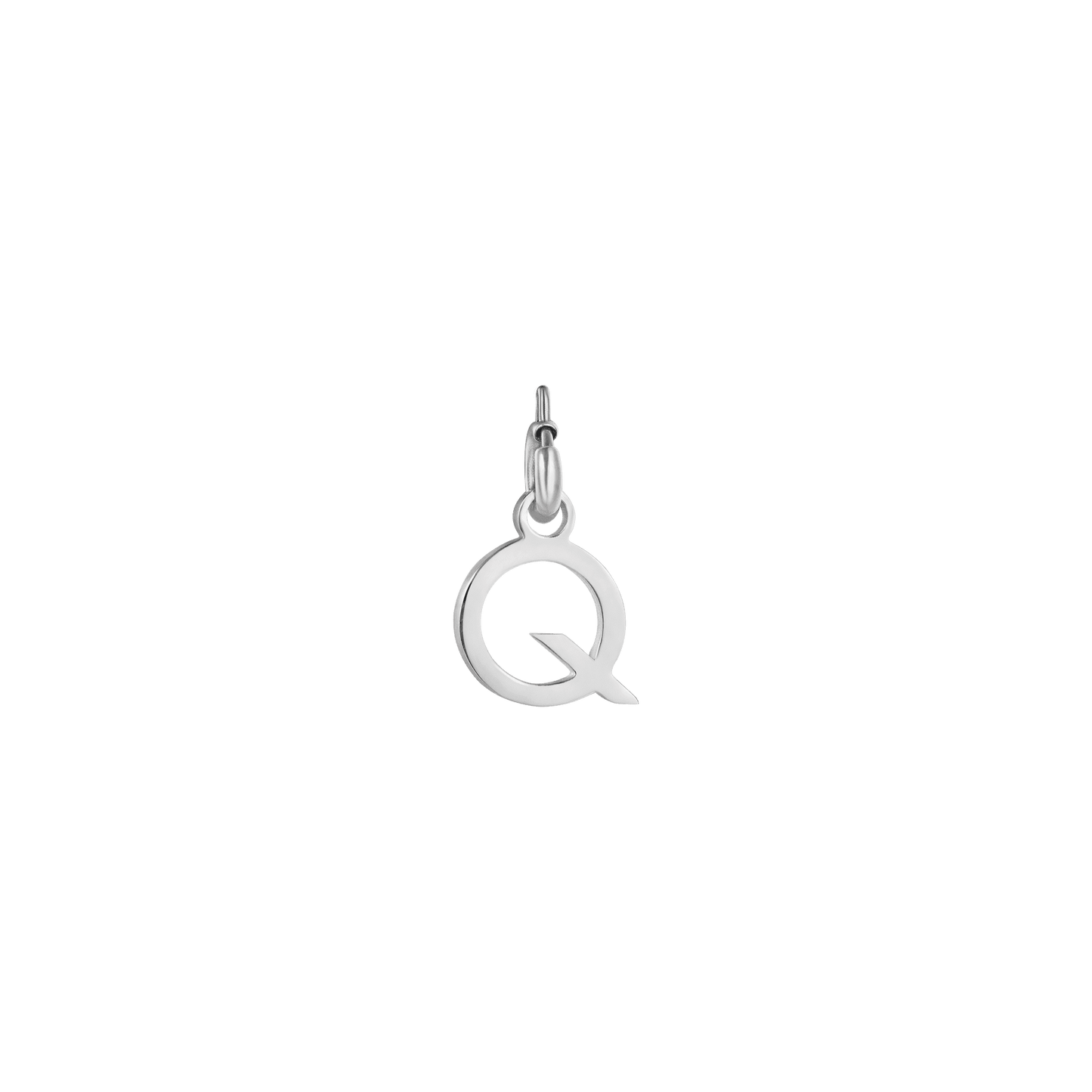 STEEL LETTER CHARM