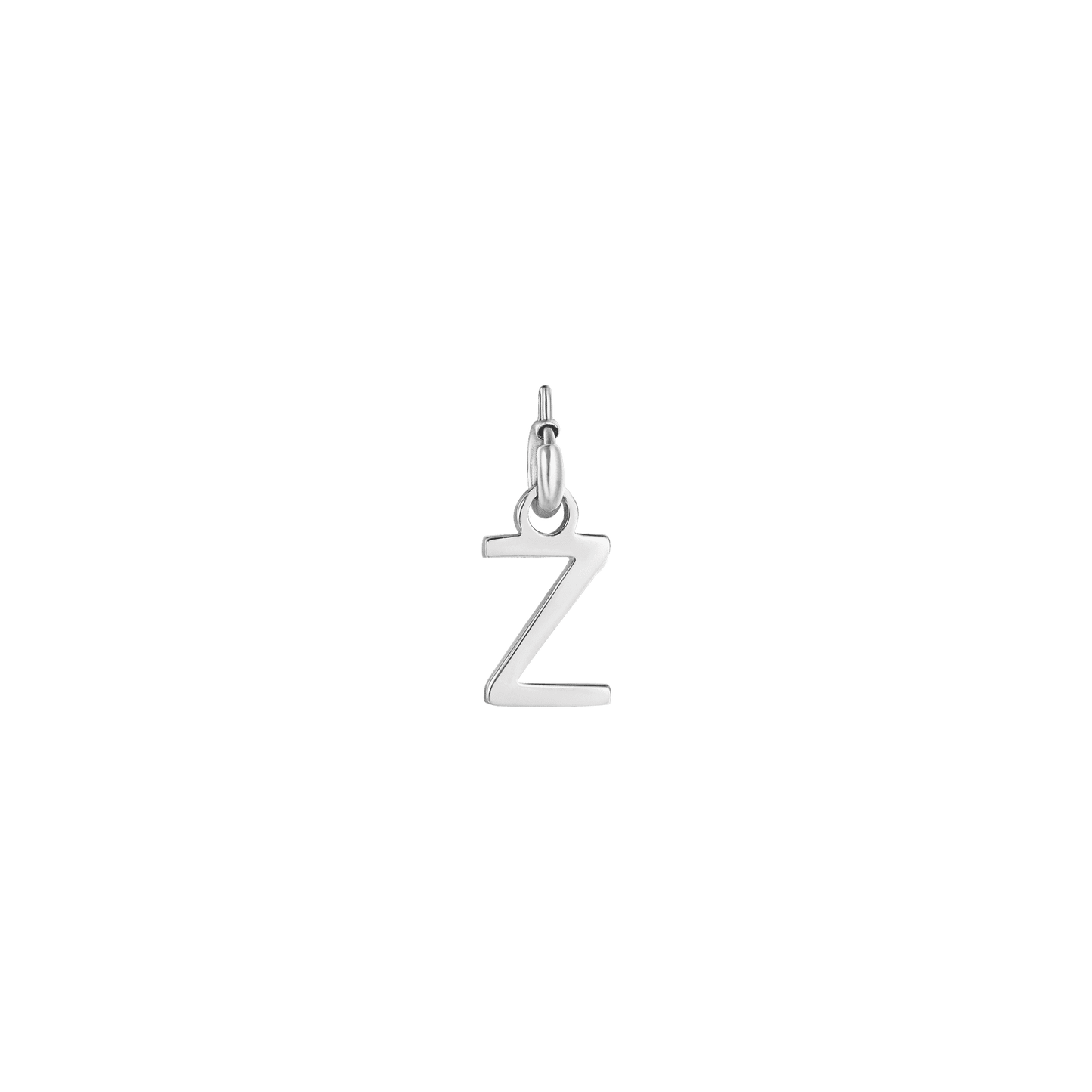 STEEL LETTER CHARM