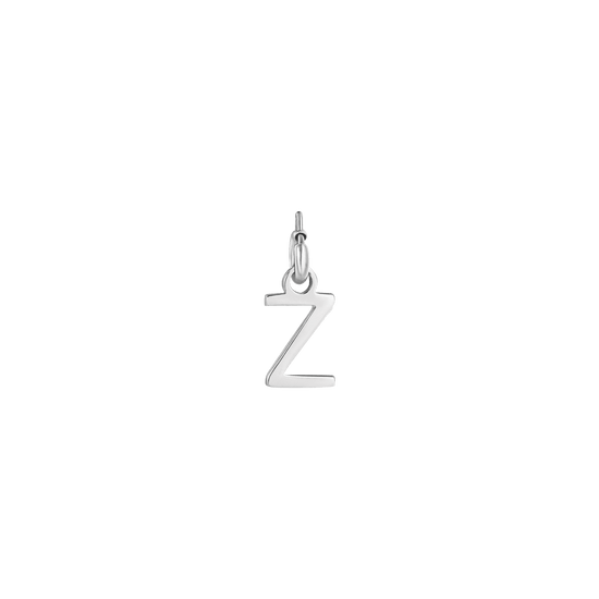STEEL LETTER CHARM