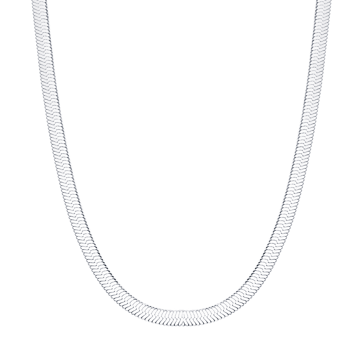WOMAN SNAKE STEEL NECKLACE