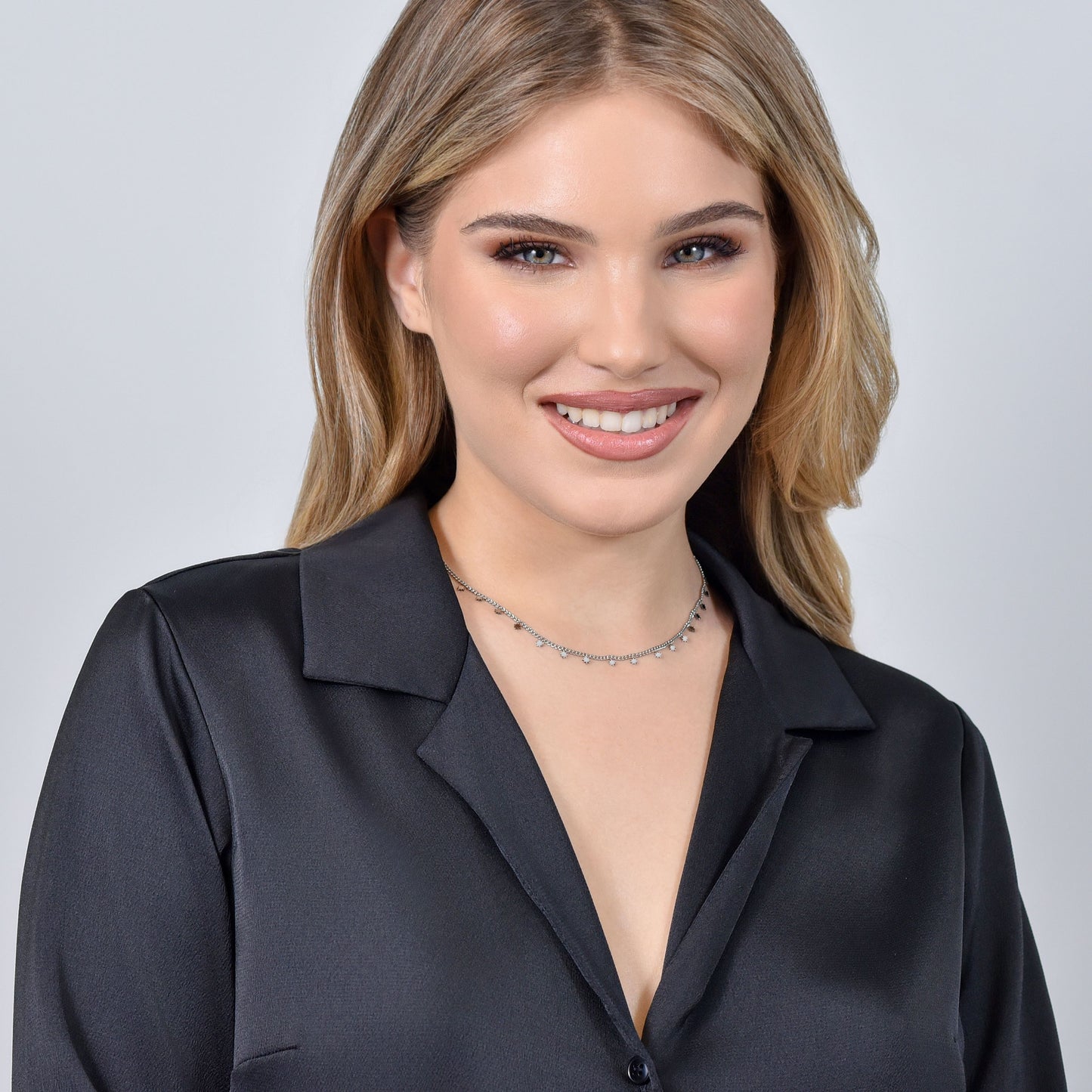SISSI STARS STEEL WOMEN NECKLACE