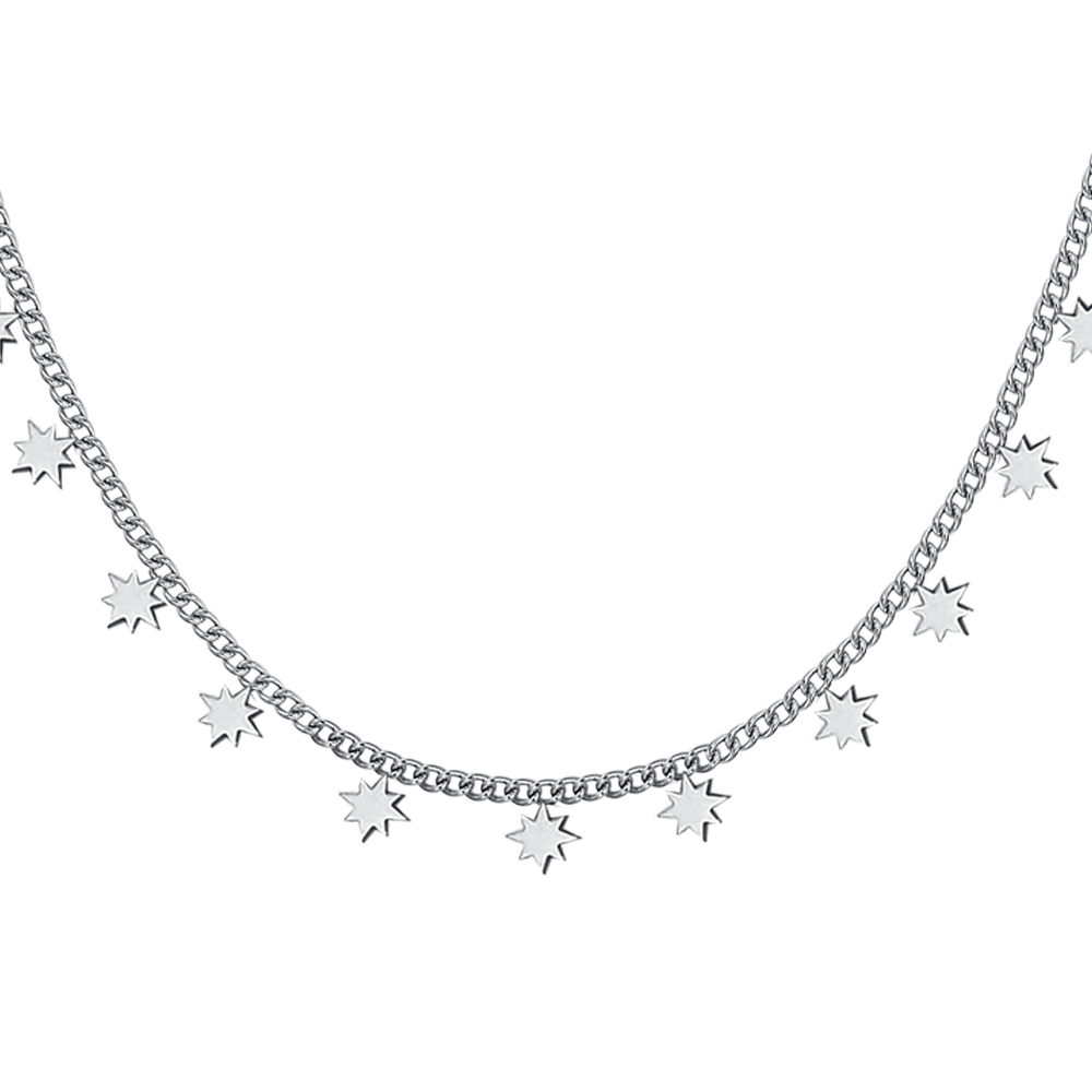 SISSI STARS STEEL WOMEN NECKLACE