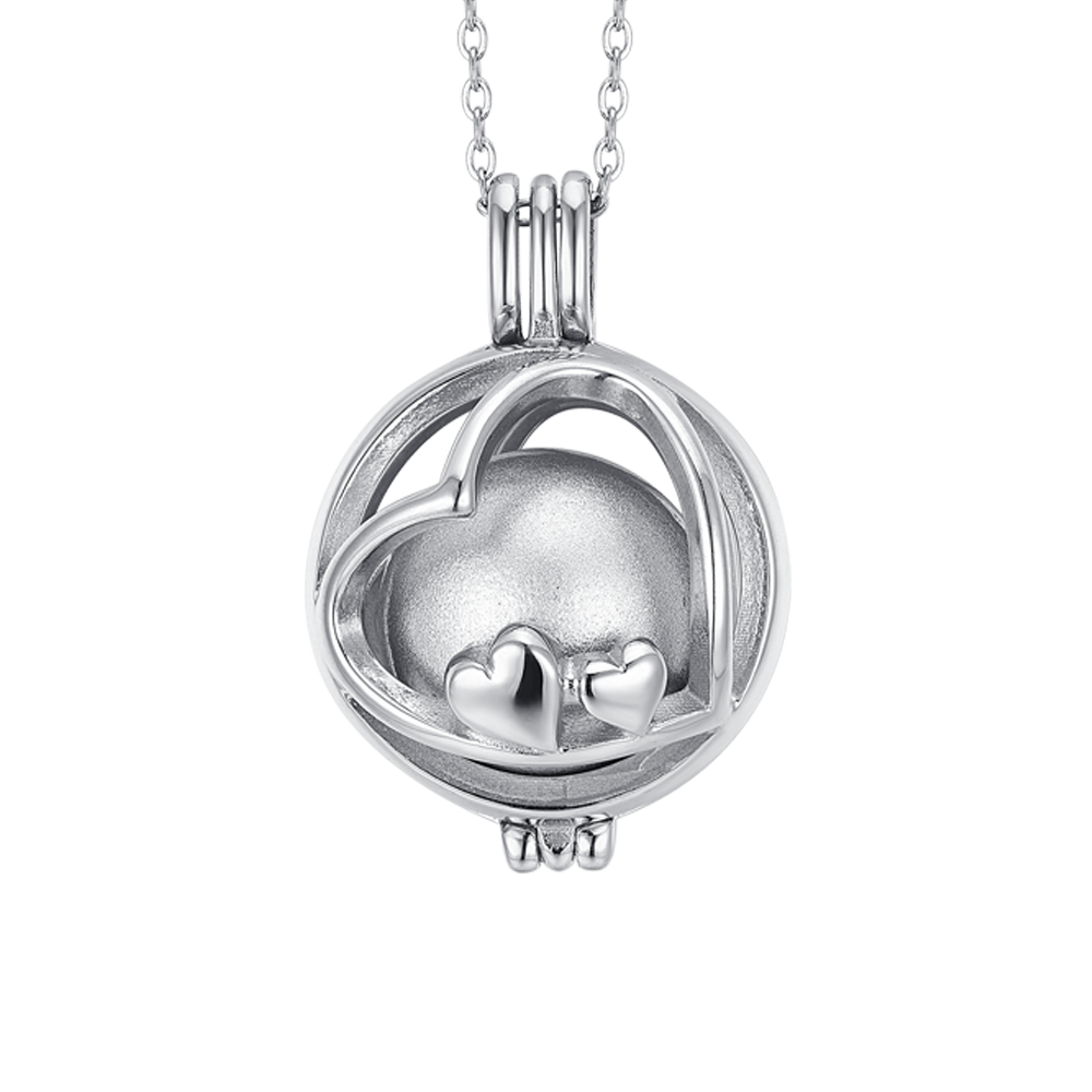 COLLANA CHIAMA ANGELI DONNA CON CUORI Luca Barra