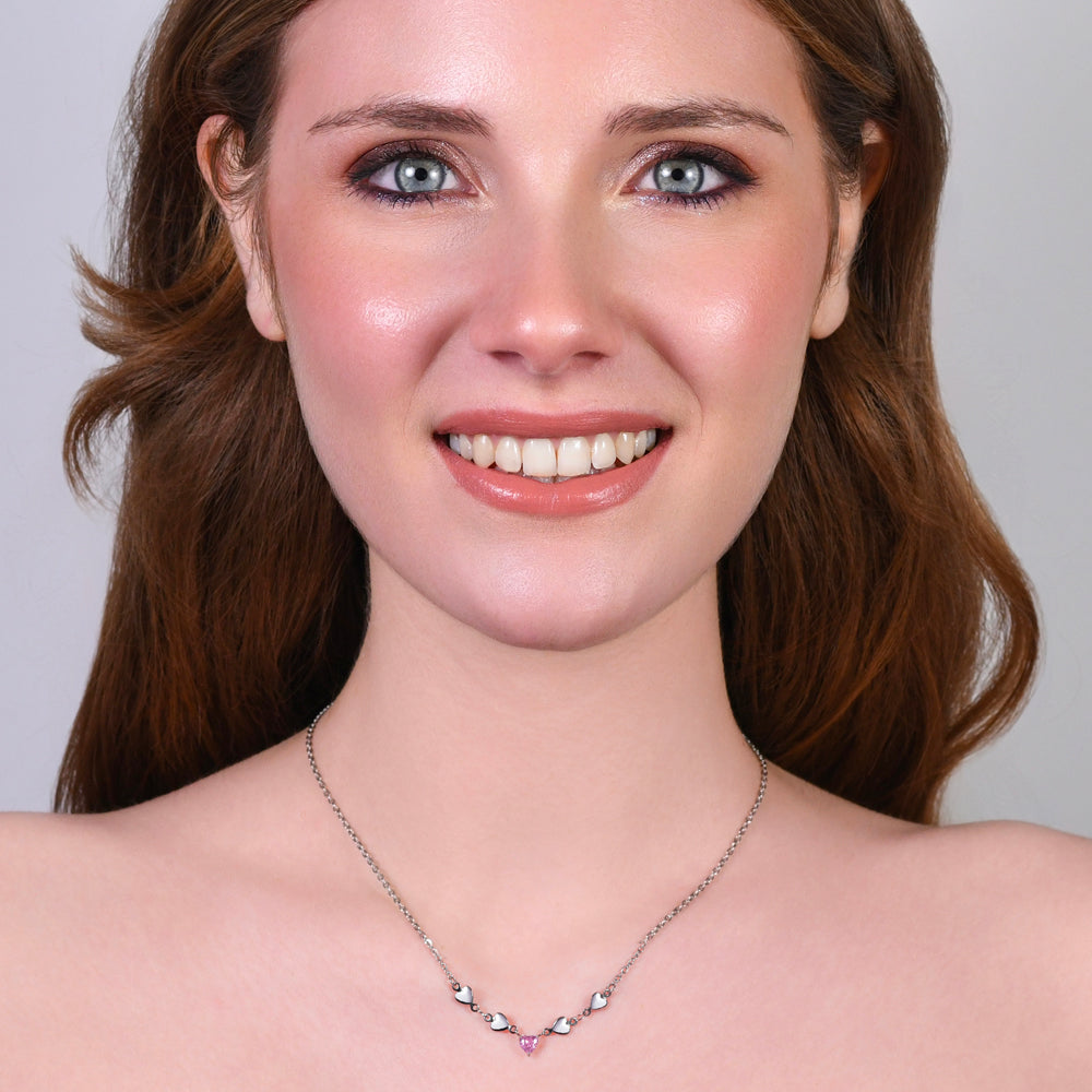 STEEL WOMEN'S NECKLACE