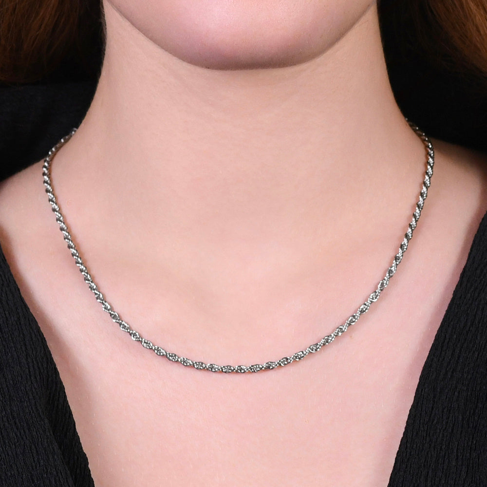 STEEL WOMEN'S NECKLACE