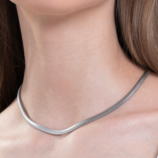 STEEL WOMEN'S NECKLACE