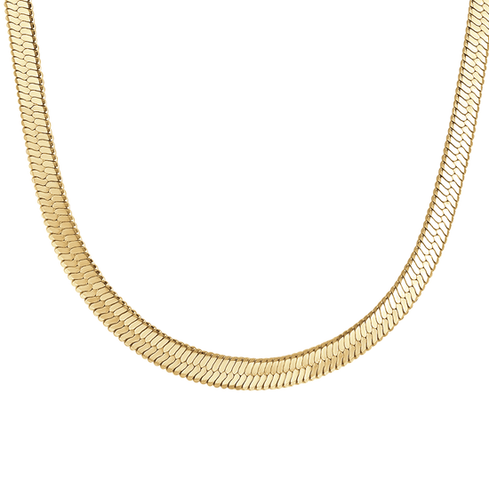 COLLANA DONNA IN ACCIAIO IP GOLD