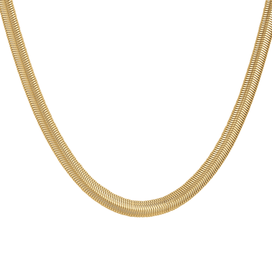 COLLANA DONNA IN ACCIAIO IP GOLD