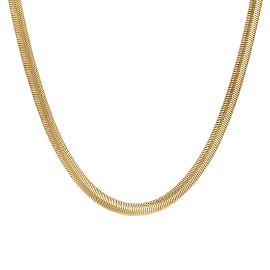 COLLANA DONNA IN ACCIAIO IP GOLD