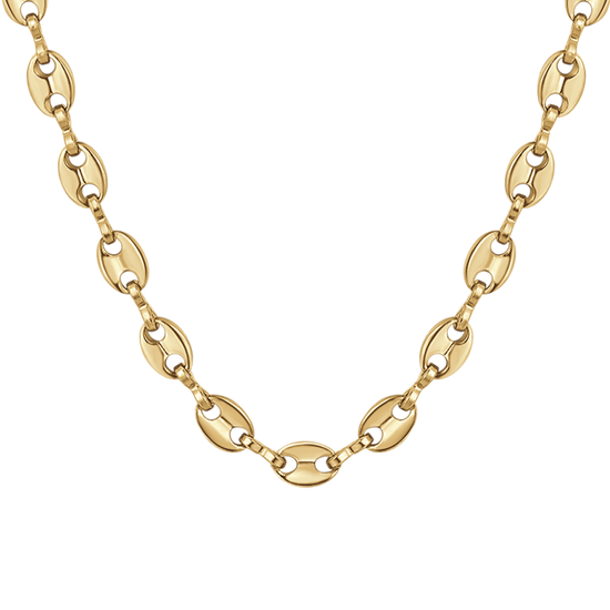 COLLANA DONNA IN ACCIAIO  IP GOLD