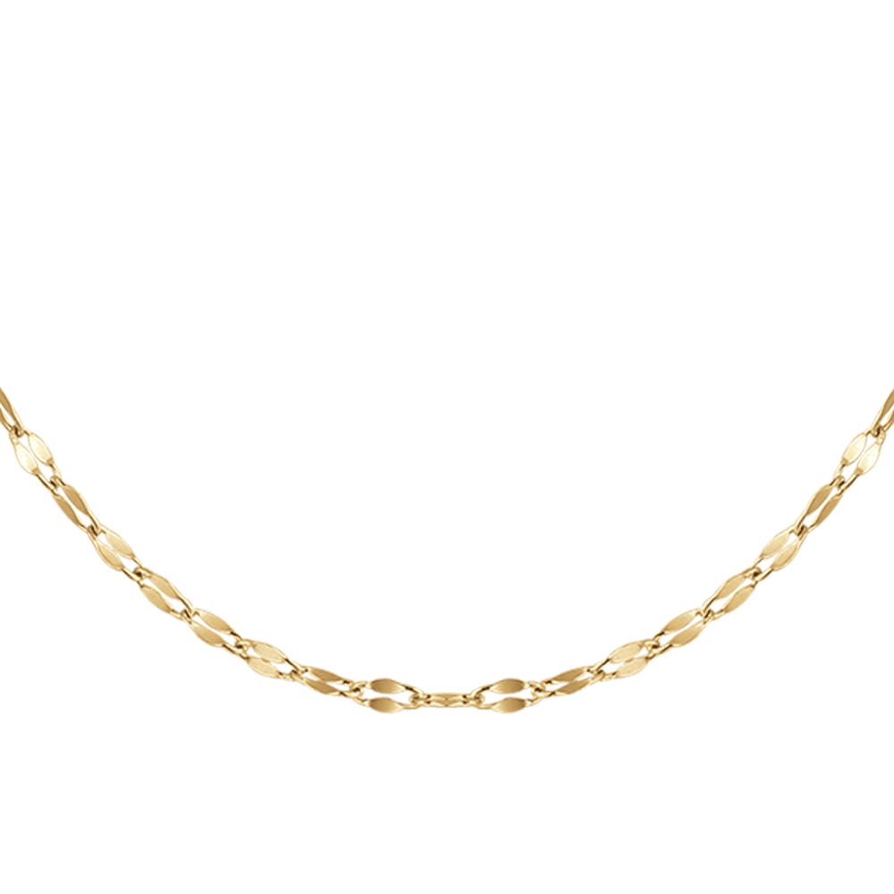 COLLANA DONNA IN ACCIAIO IP GOLD