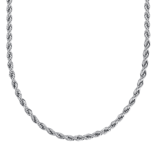 UNISEX STEEL NECKLACE 6 MM Luca Barra