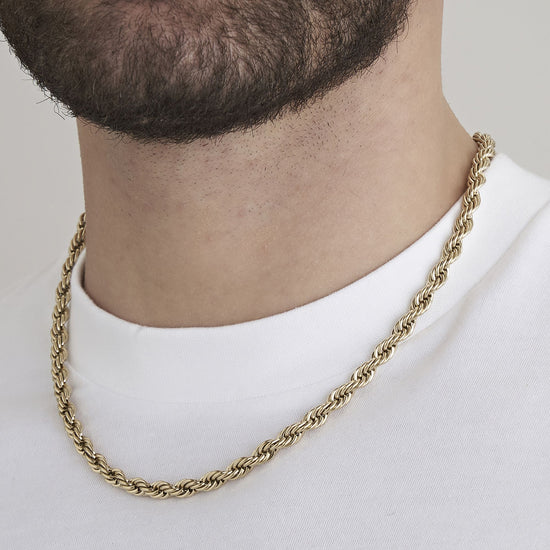 6MM STEEL UNISEX NECKLACE