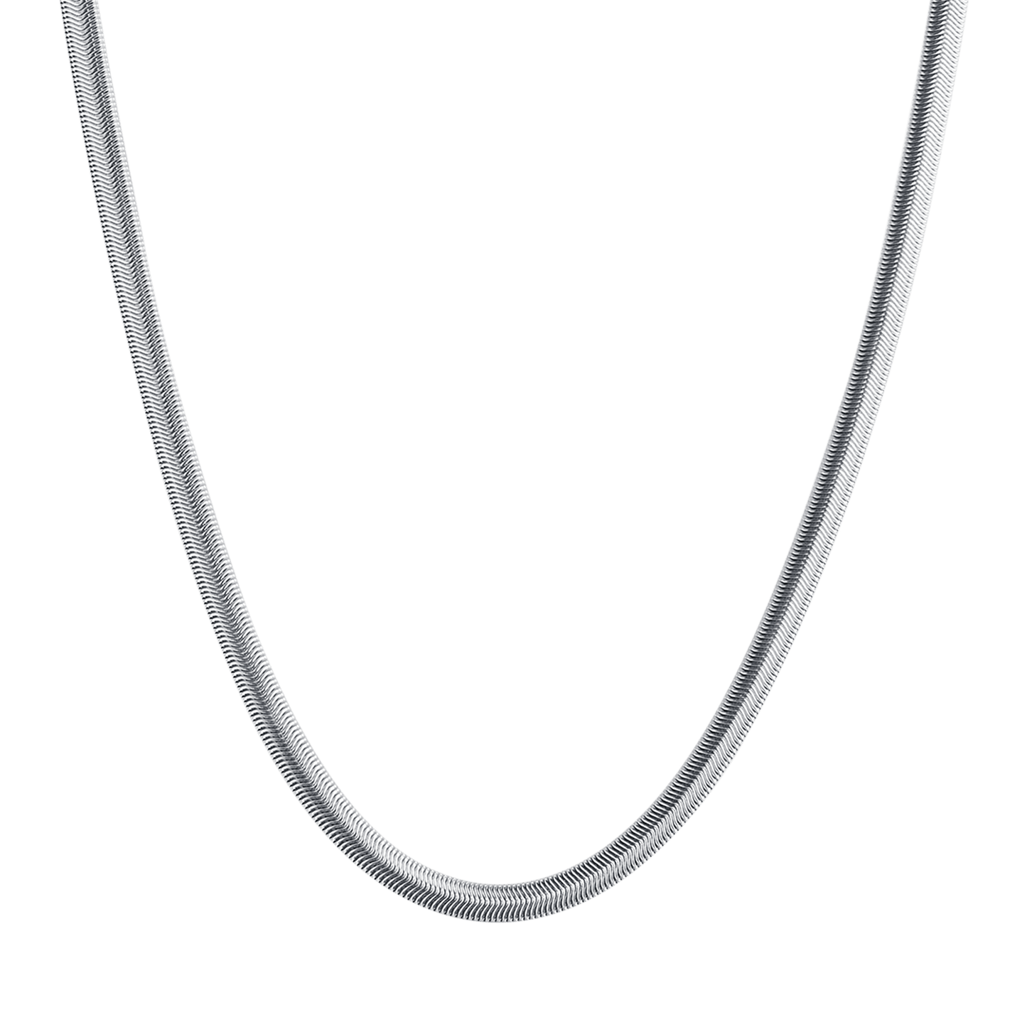 MAN SNAKE NECKLACE IN STEEL Luca Barra