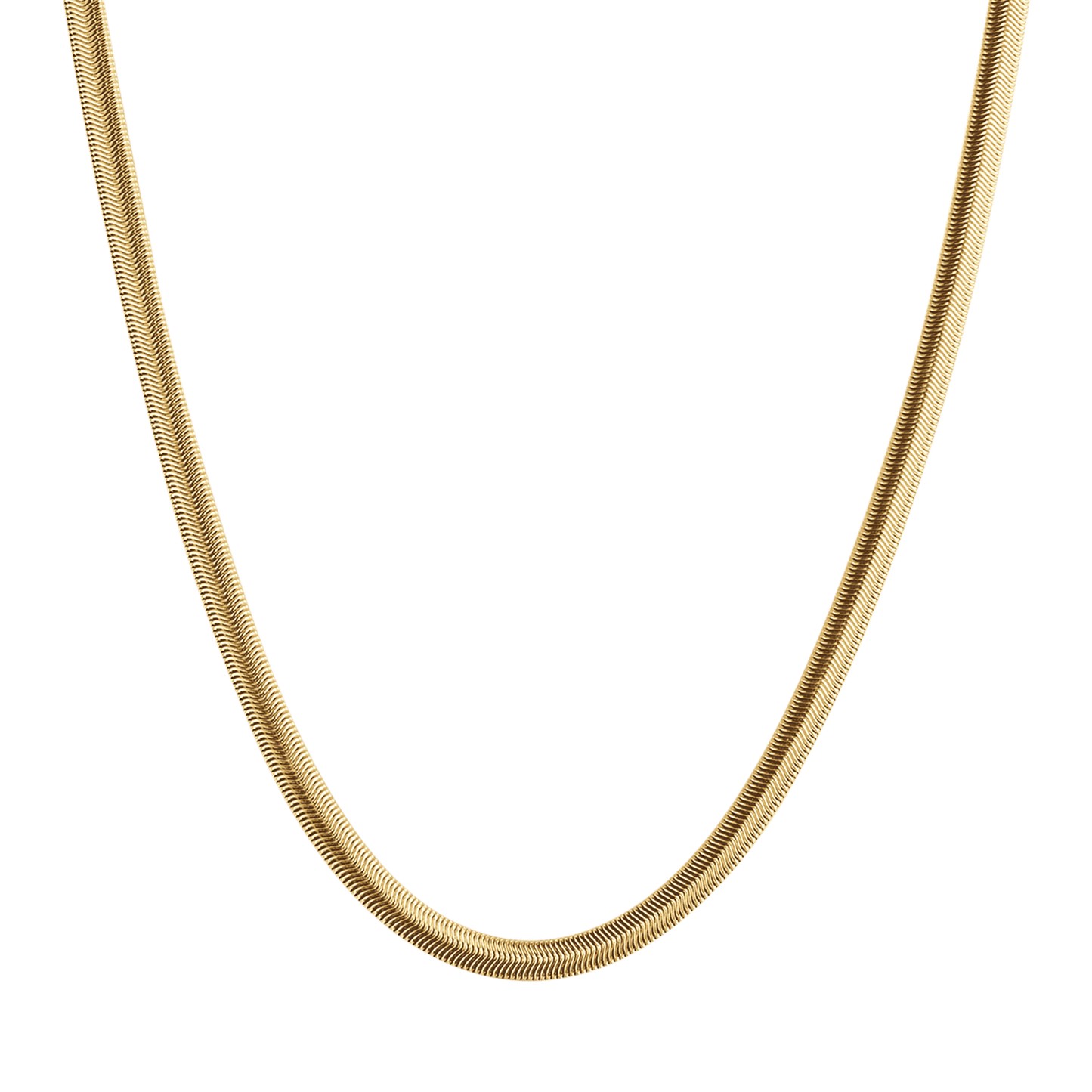 STEEL SNAKE MAN NECKLACE