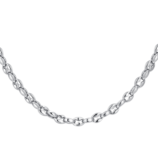 STEEL MEN'S NECKLACE WITH ANCHOR