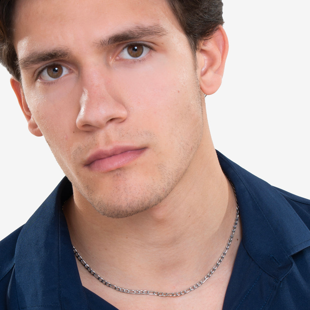 STEEL MEN'S NECKLACE