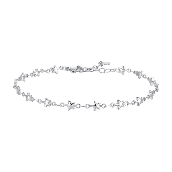 CAVIGLIERA DONNA IN ACCIAIO CON STELLE