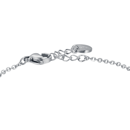 STEEL BABY BRACELET WITH TRAIN