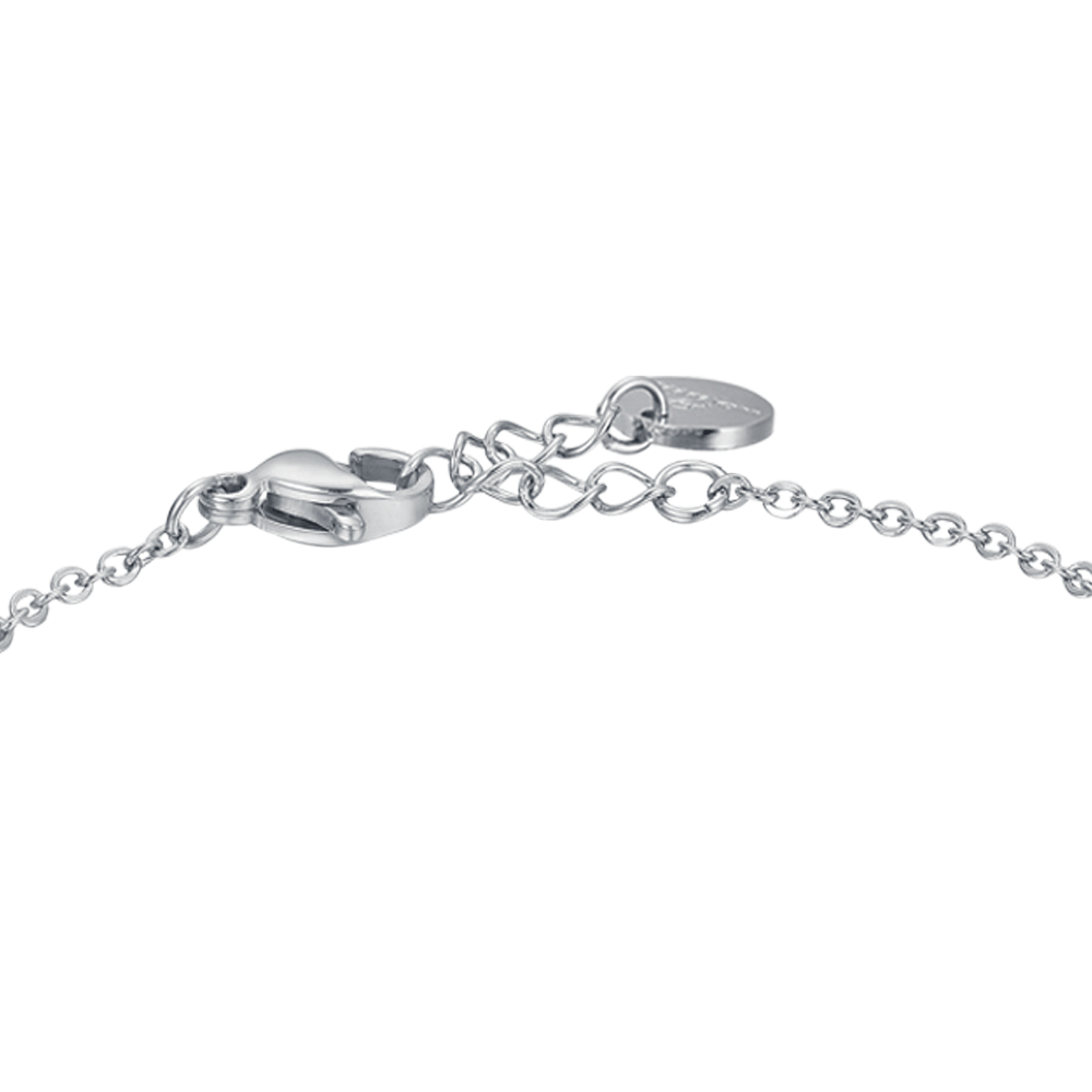 STEEL BABY BRACELET WITH BALL