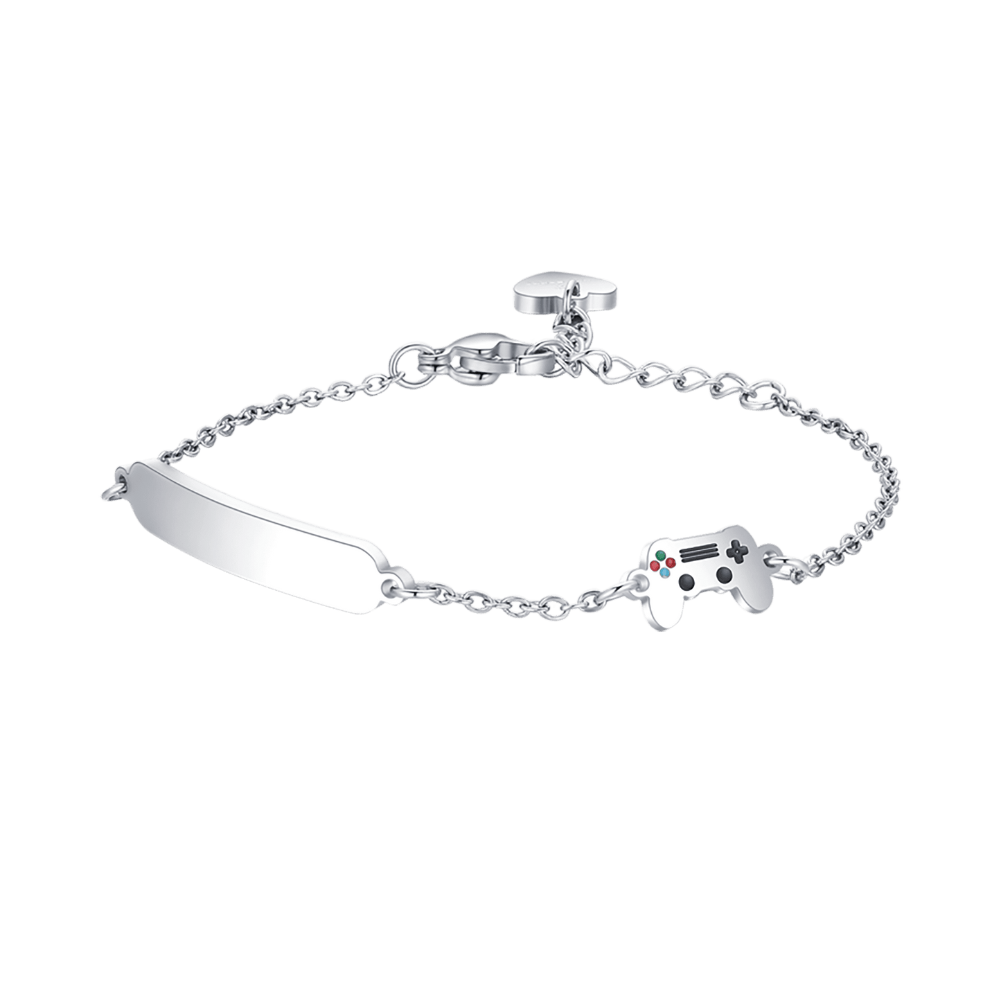 STEEL BABY BRACELET WITH JOYPAD Luca Barra