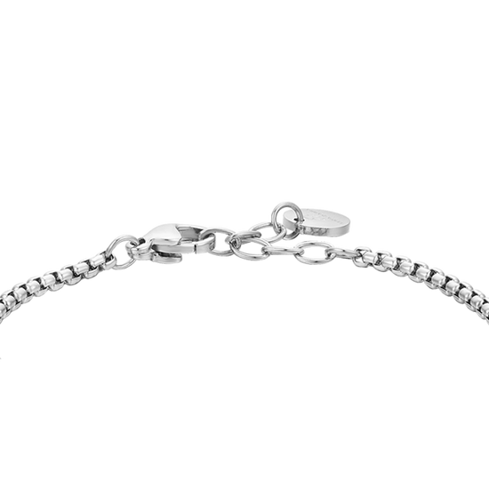 Upload image to Gallery BABY BRACELET IN STEEL BLACK STONES
