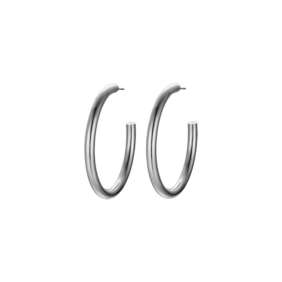 WOMAN'S EARRINGS IN STEEL Luca Barra