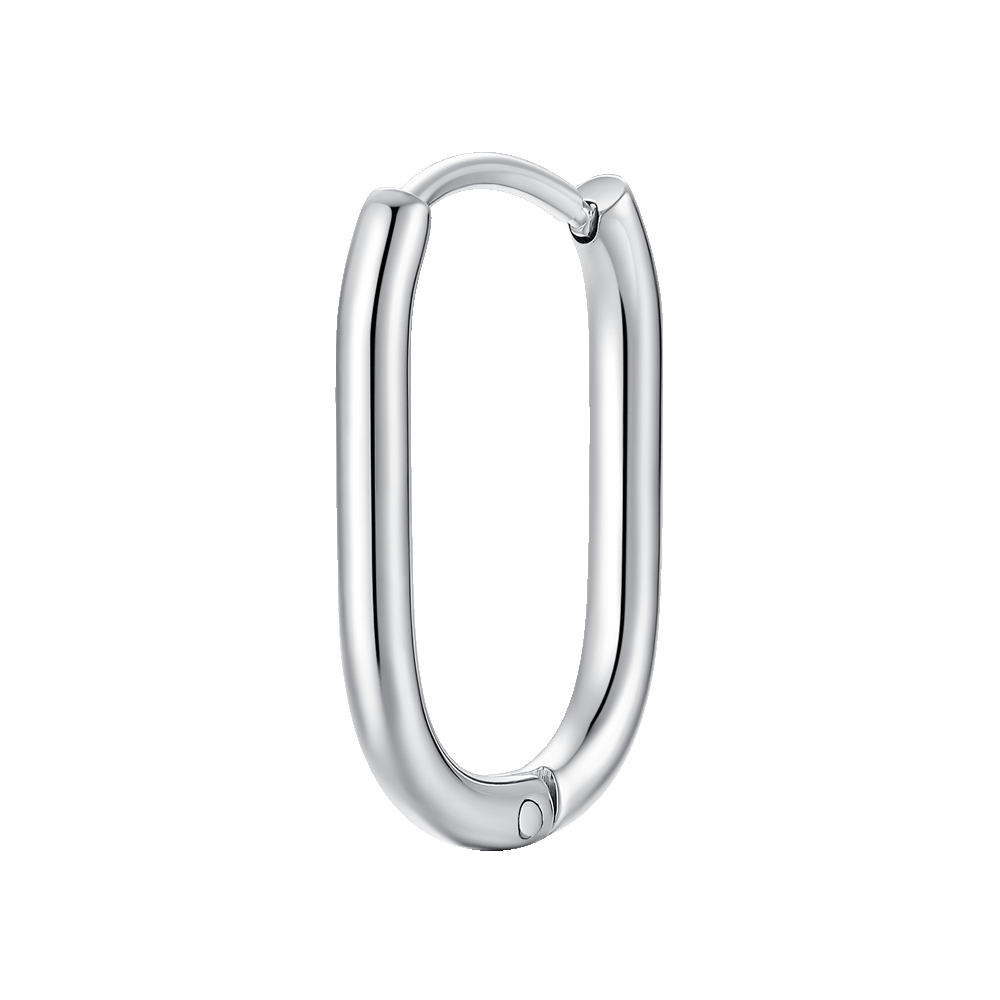 MONO ORECCHINO DONNA IN ACCIAIO