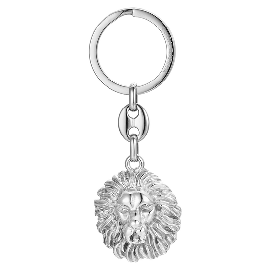 LION HEAD STEEL MAN KEYCHAIN