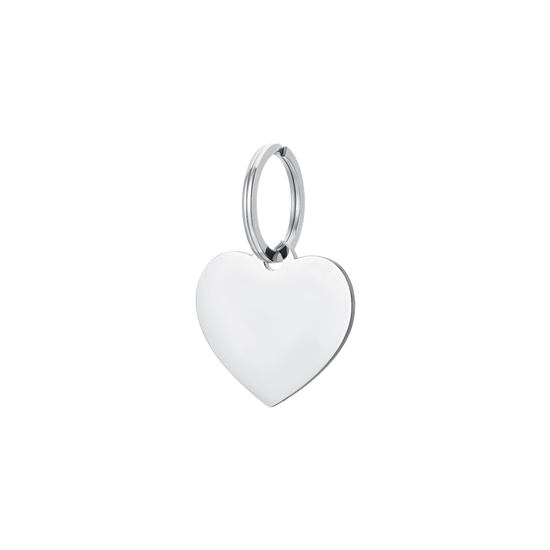 CUSTOMIZABLE DOG AND CAT HEART TAG