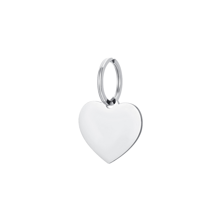 CUSTOMIZABLE DOG AND CAT HEART TAG