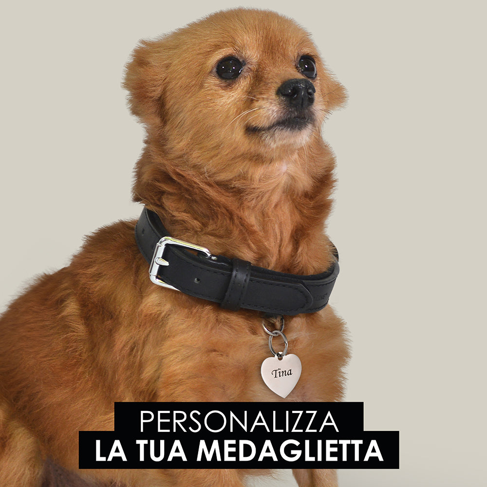 CUSTOMIZABLE DOG AND CAT HEART TAG