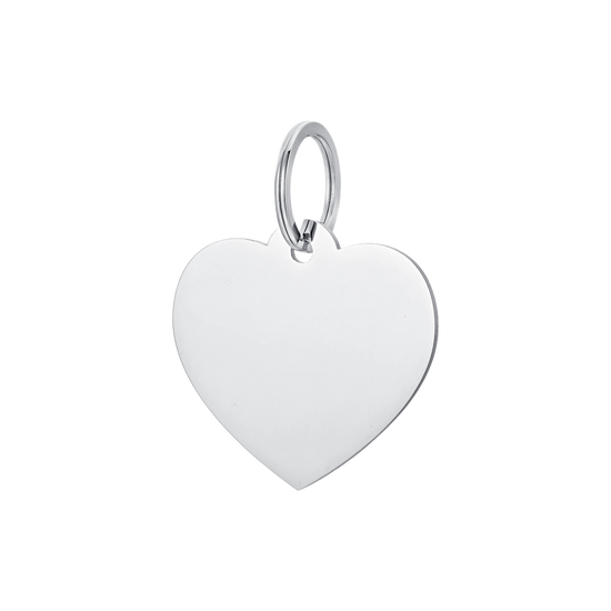 Upload image to Gallery PERSONALIZABLE DOG AND CAT HEART MEDALLET
