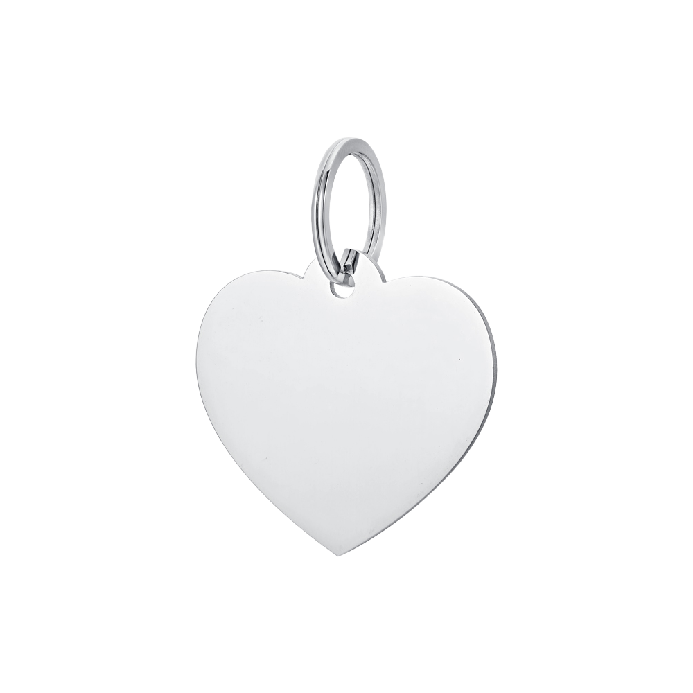 CUSTOMIZABLE DOG AND CAT HEART TAG