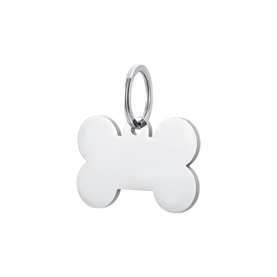 CUSTOMIZABLE DOG AND CAT BONE TAG