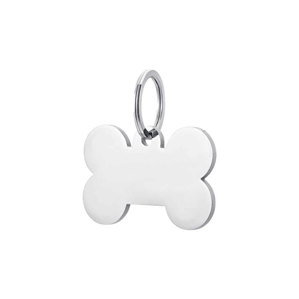 CUSTOMIZABLE DOG AND CAT BONE TAG