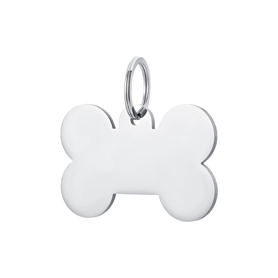 CUSTOMIZABLE DOG AND CAT BONE TAG