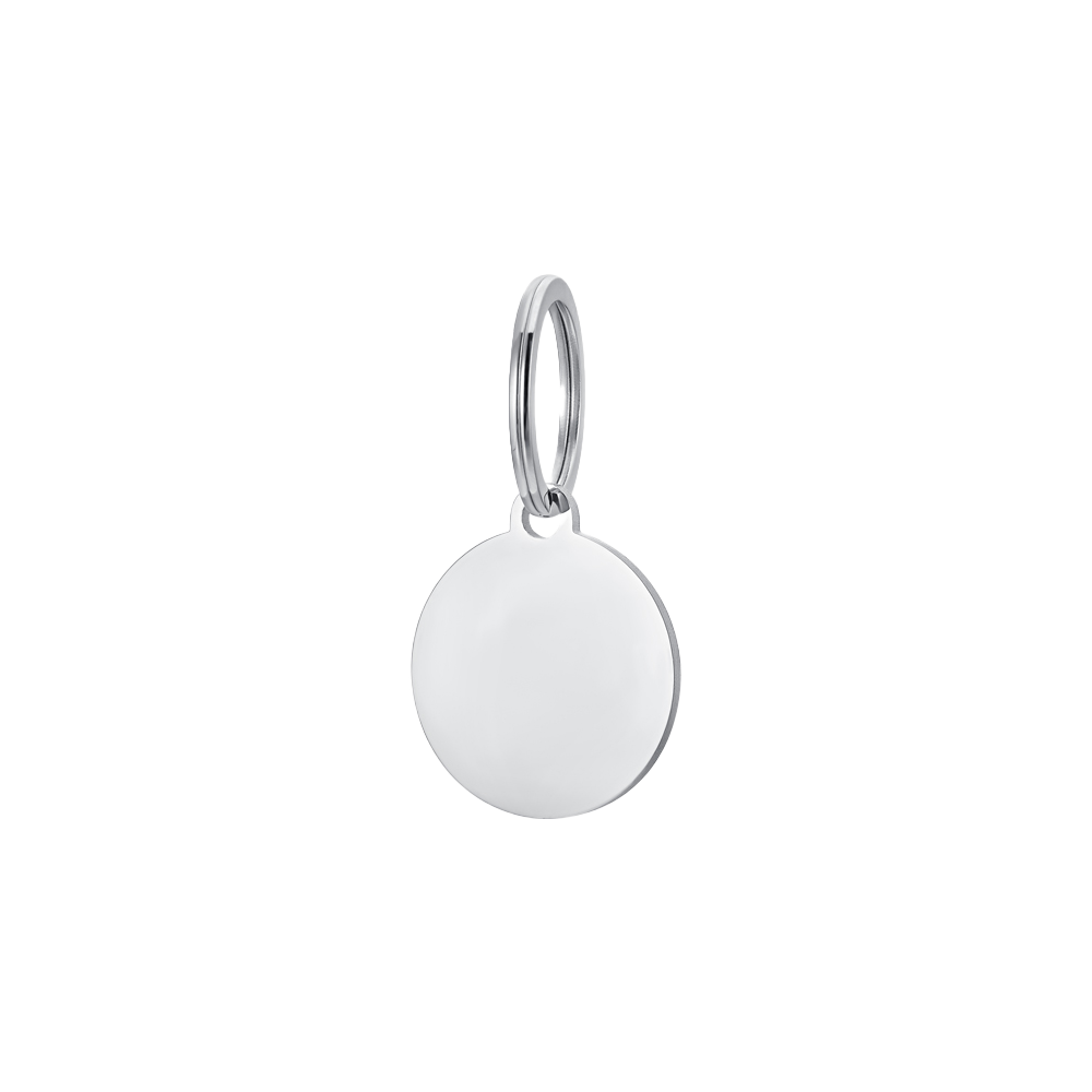 CUSTOMIZABLE DOG AND CAT CIRCLE DOG TAG